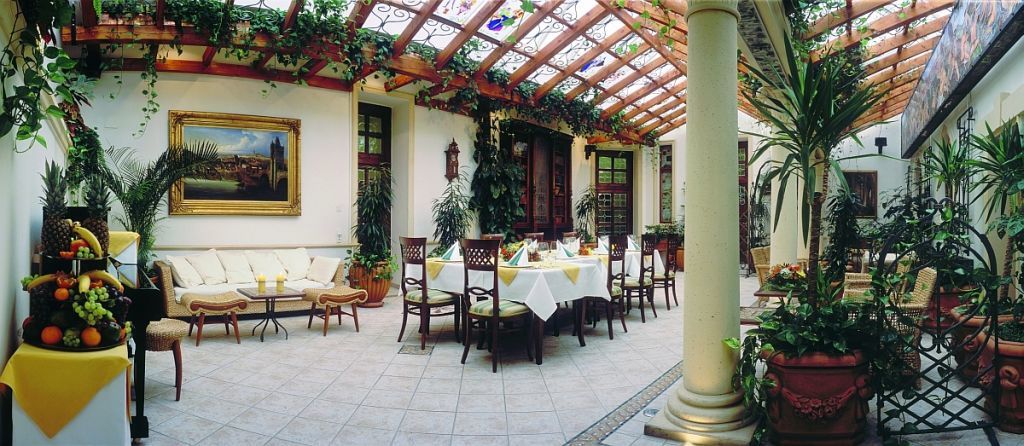 绿花园酒店 布拉格 餐厅 照片